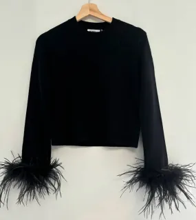 27 Miles Malibu - Lenora Top With Feather Cuffs