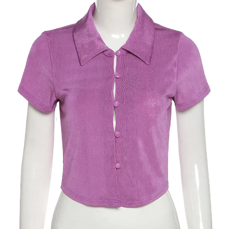 90S SHORT SLEEVE CARDI