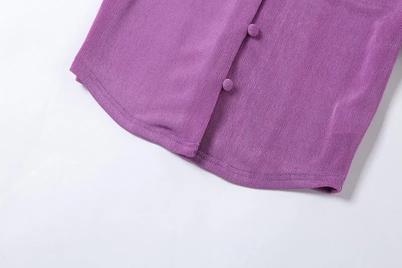 90S SHORT SLEEVE CARDI