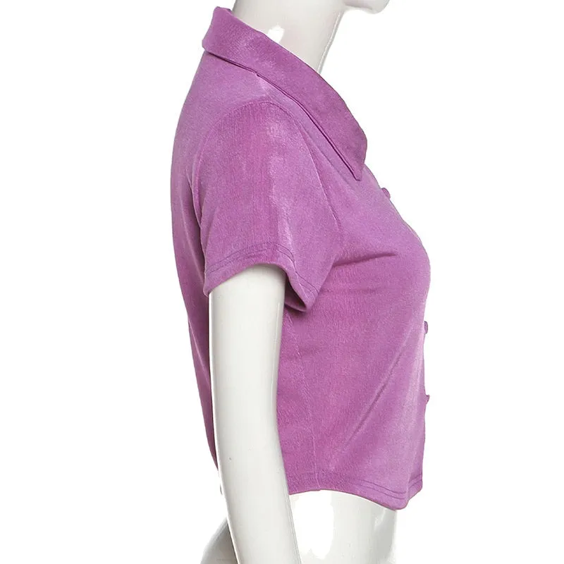 90S SHORT SLEEVE CARDI