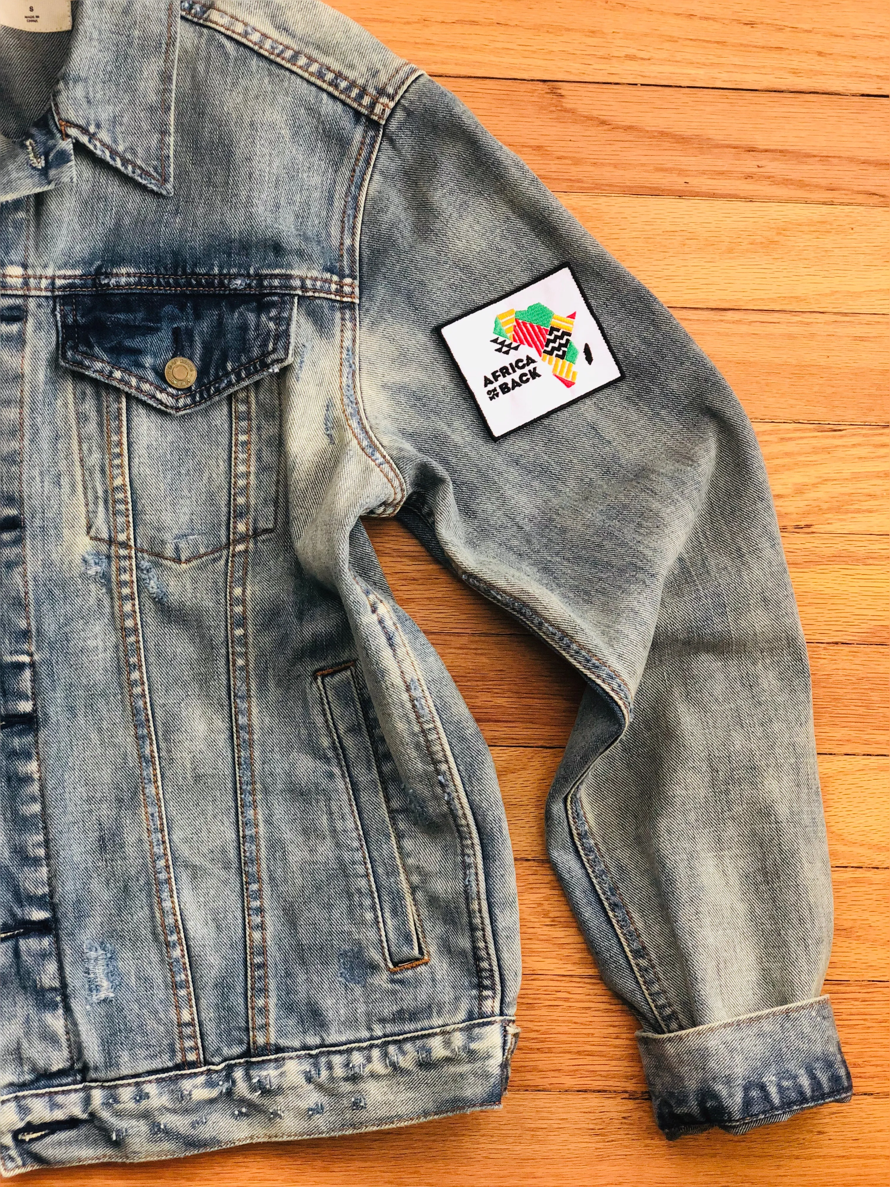 Africa On My Back - Patch