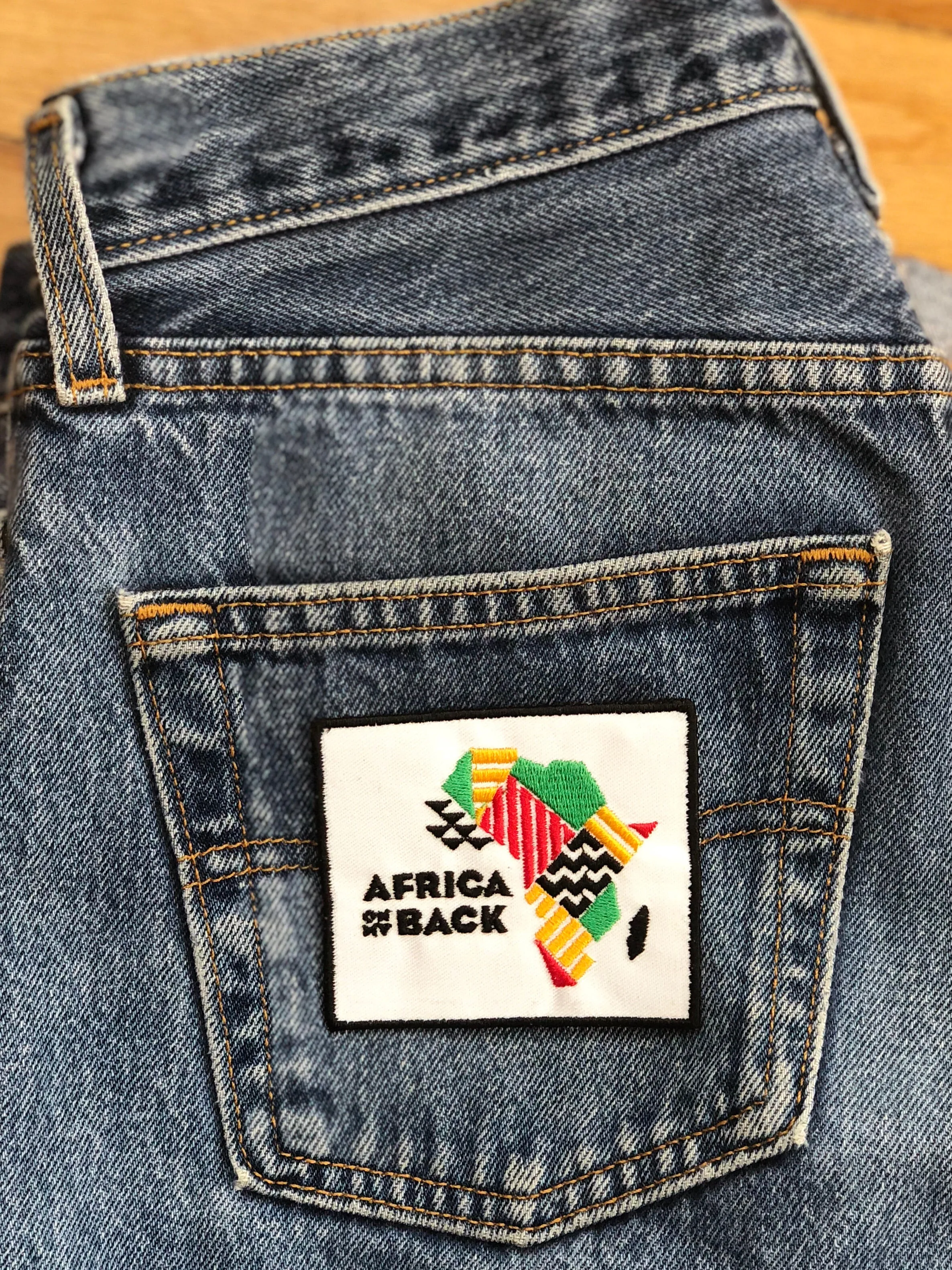 Africa On My Back - Patch