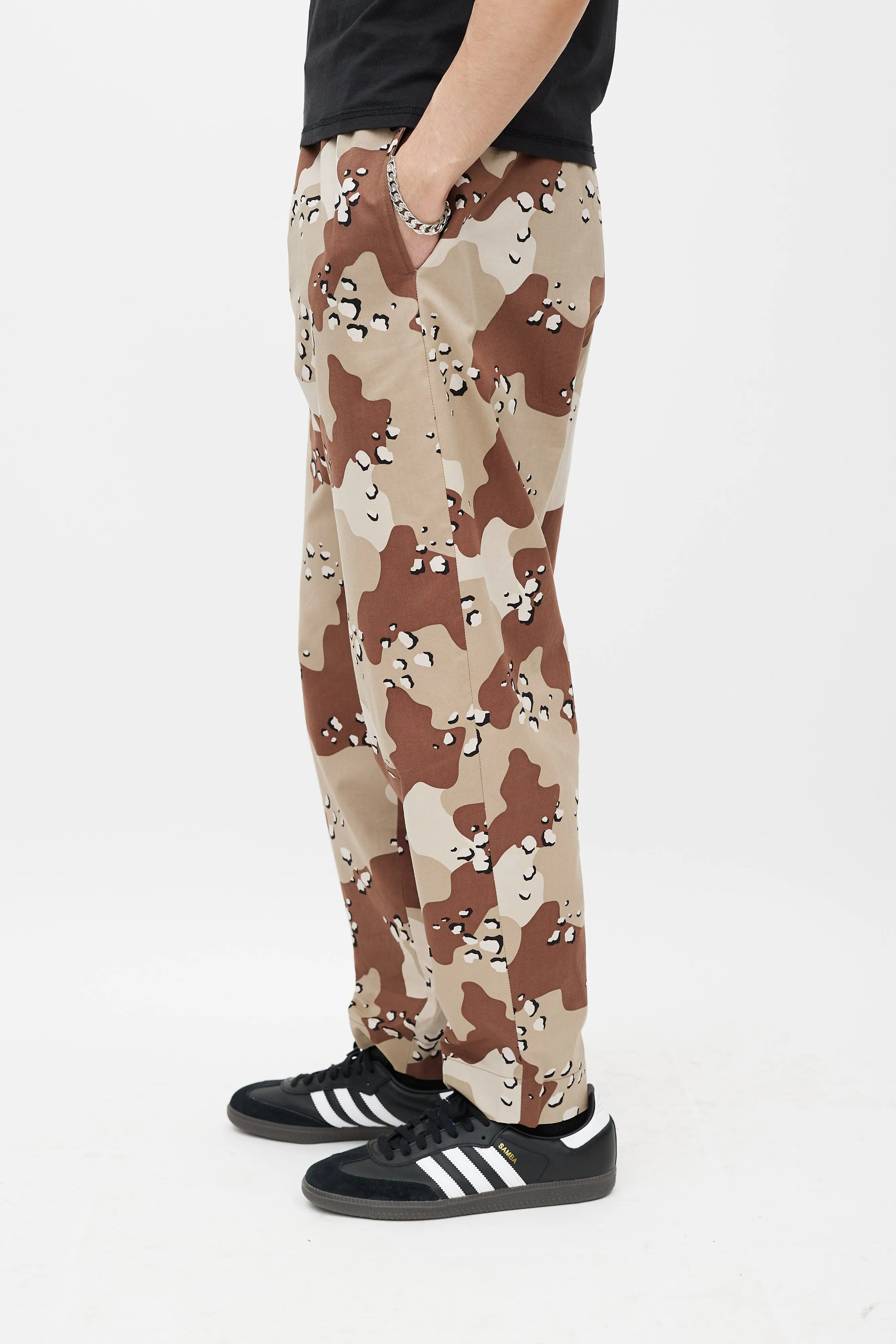 Beige & Brown Desert Camo Jogger Pant