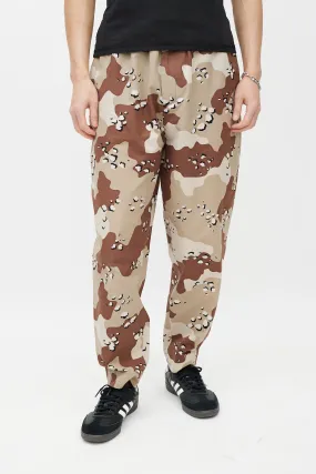 Beige & Brown Desert Camo Jogger Pant