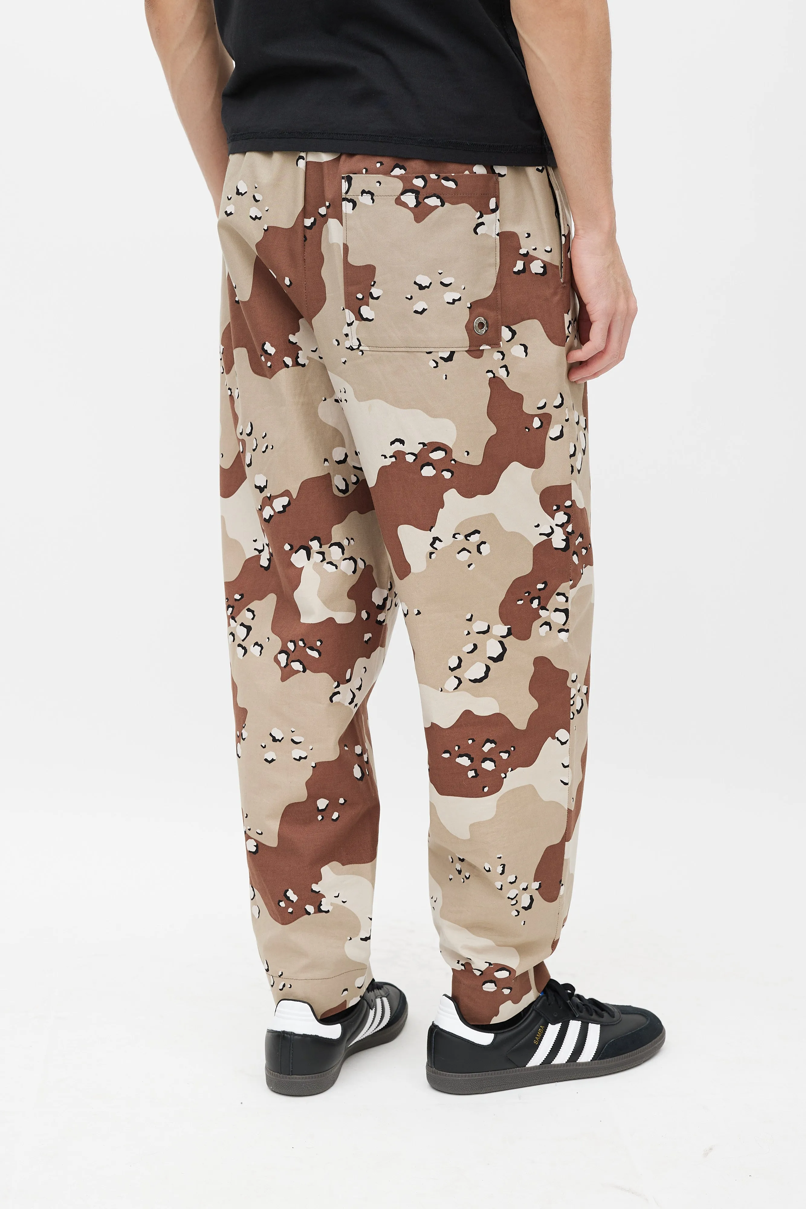 Beige & Brown Desert Camo Jogger Pant