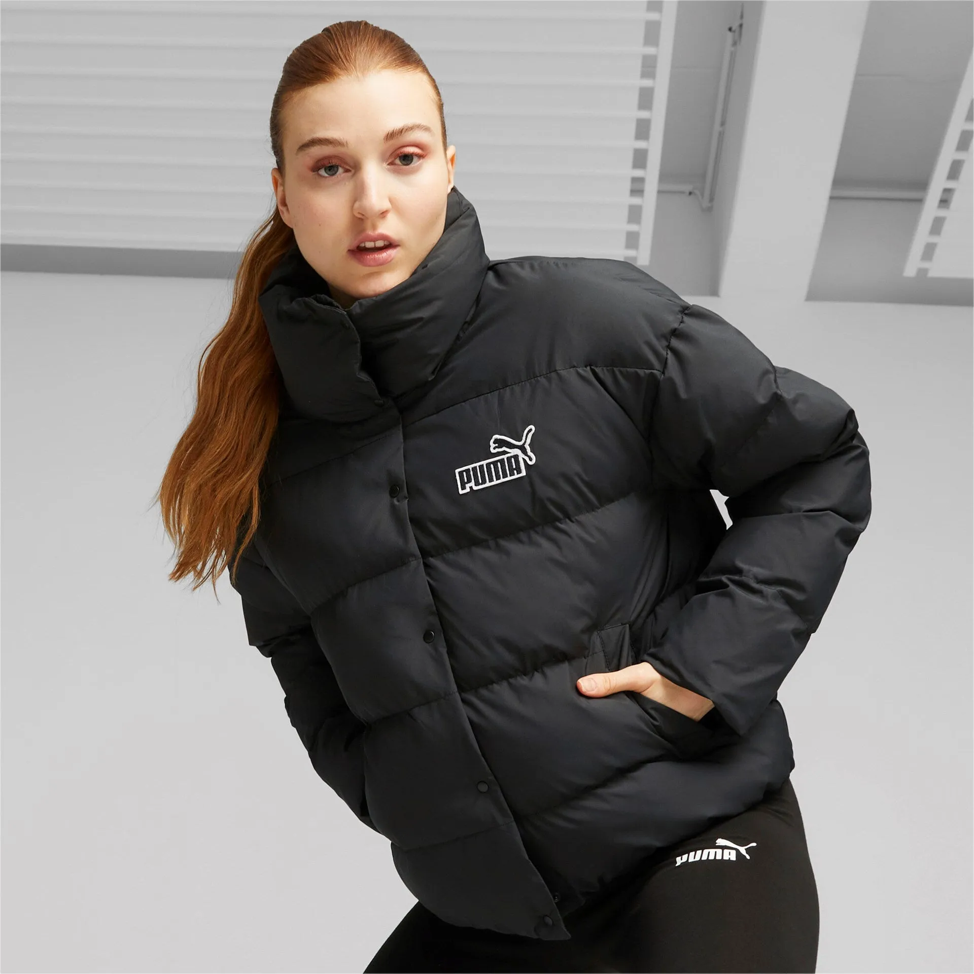 Better Polyball Puffer Puma Black