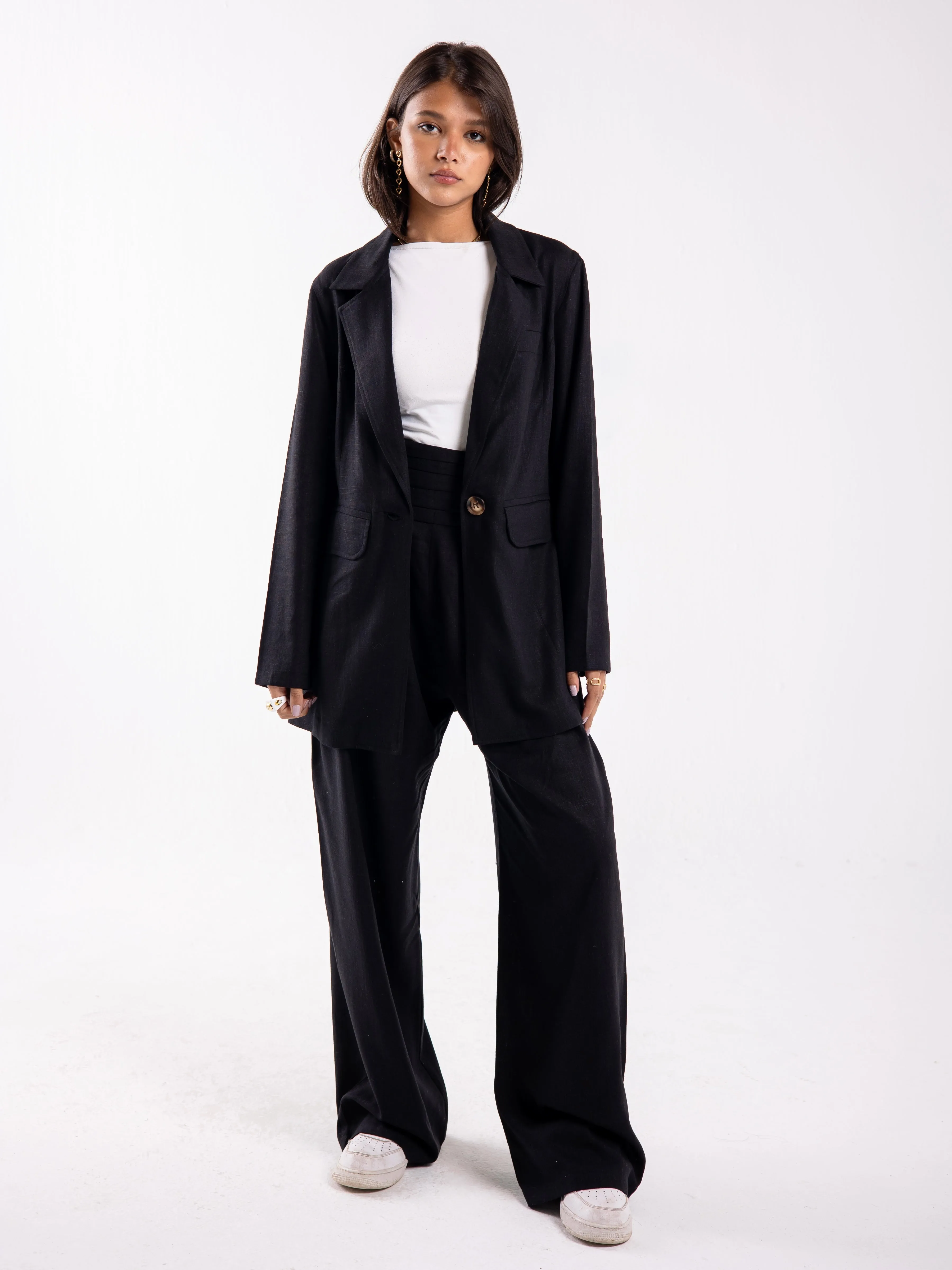 Blazer linen set
