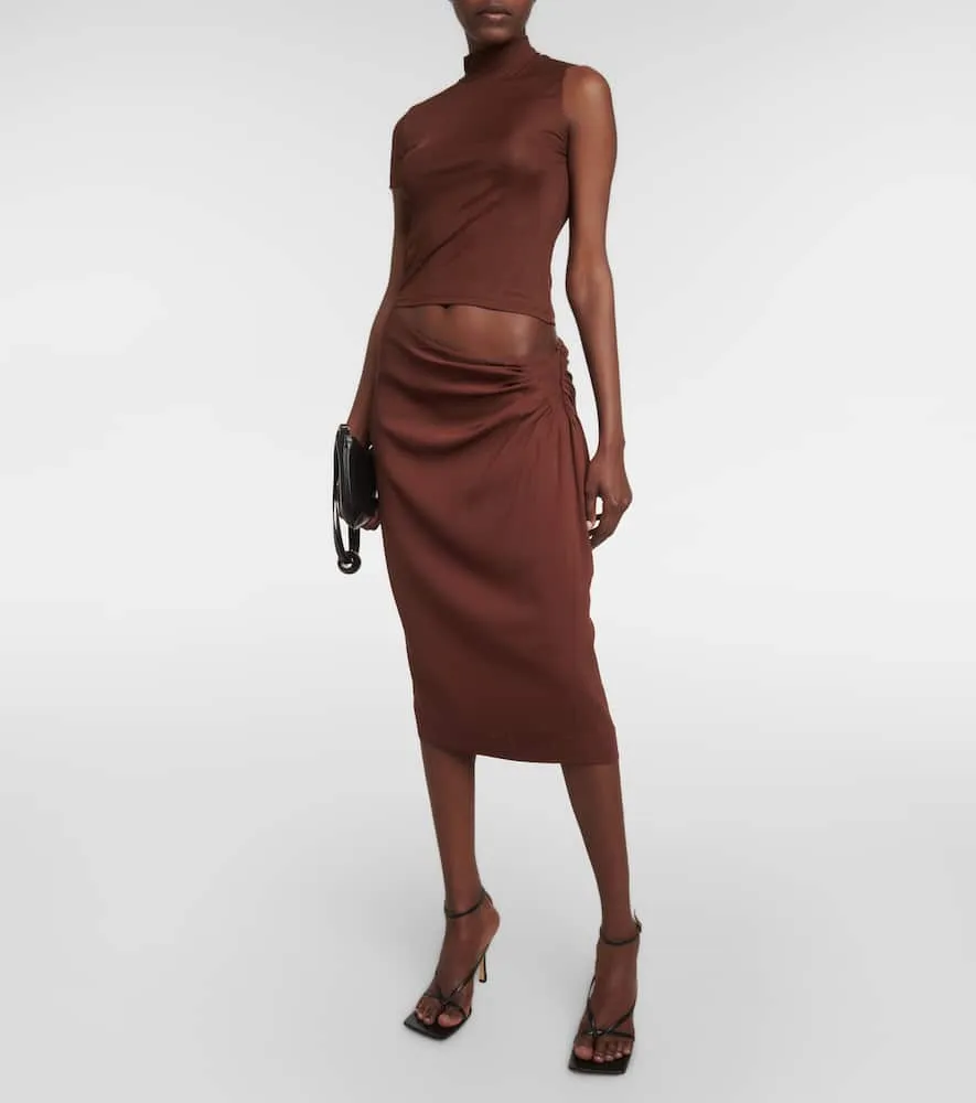 Christopher Esber Fusion Tee midi dress