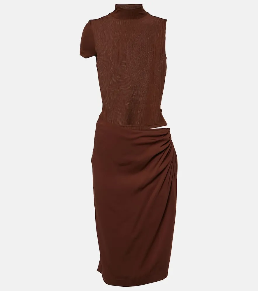 Christopher Esber Fusion Tee midi dress