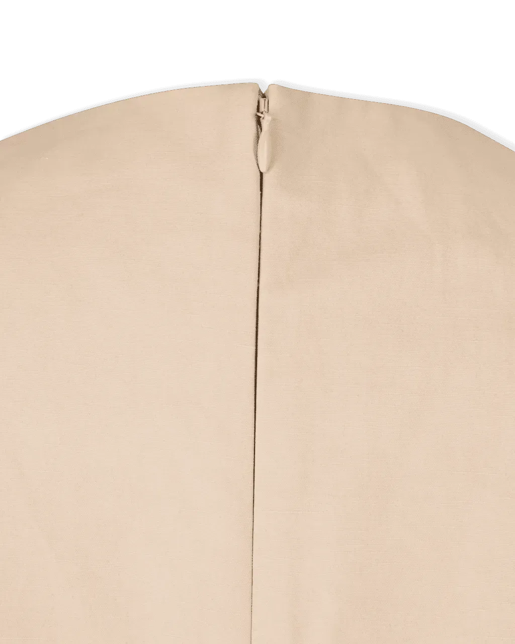 Coated Linen Sleeveless Long Dress