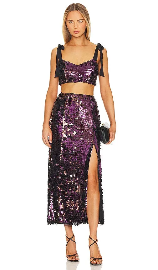 Free People Star Bright Set in Purple