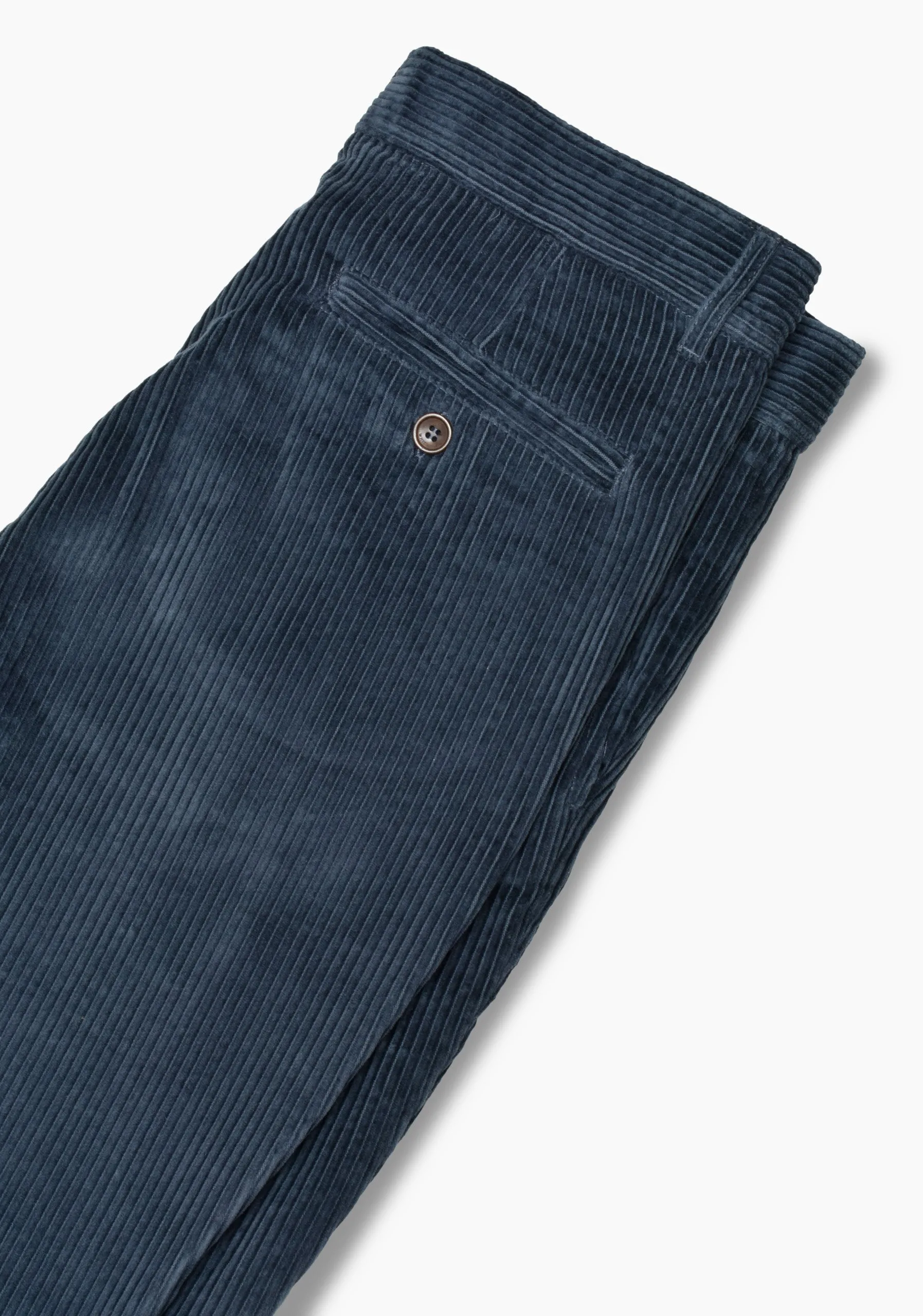 Hudson Corduroy Blue Trousers