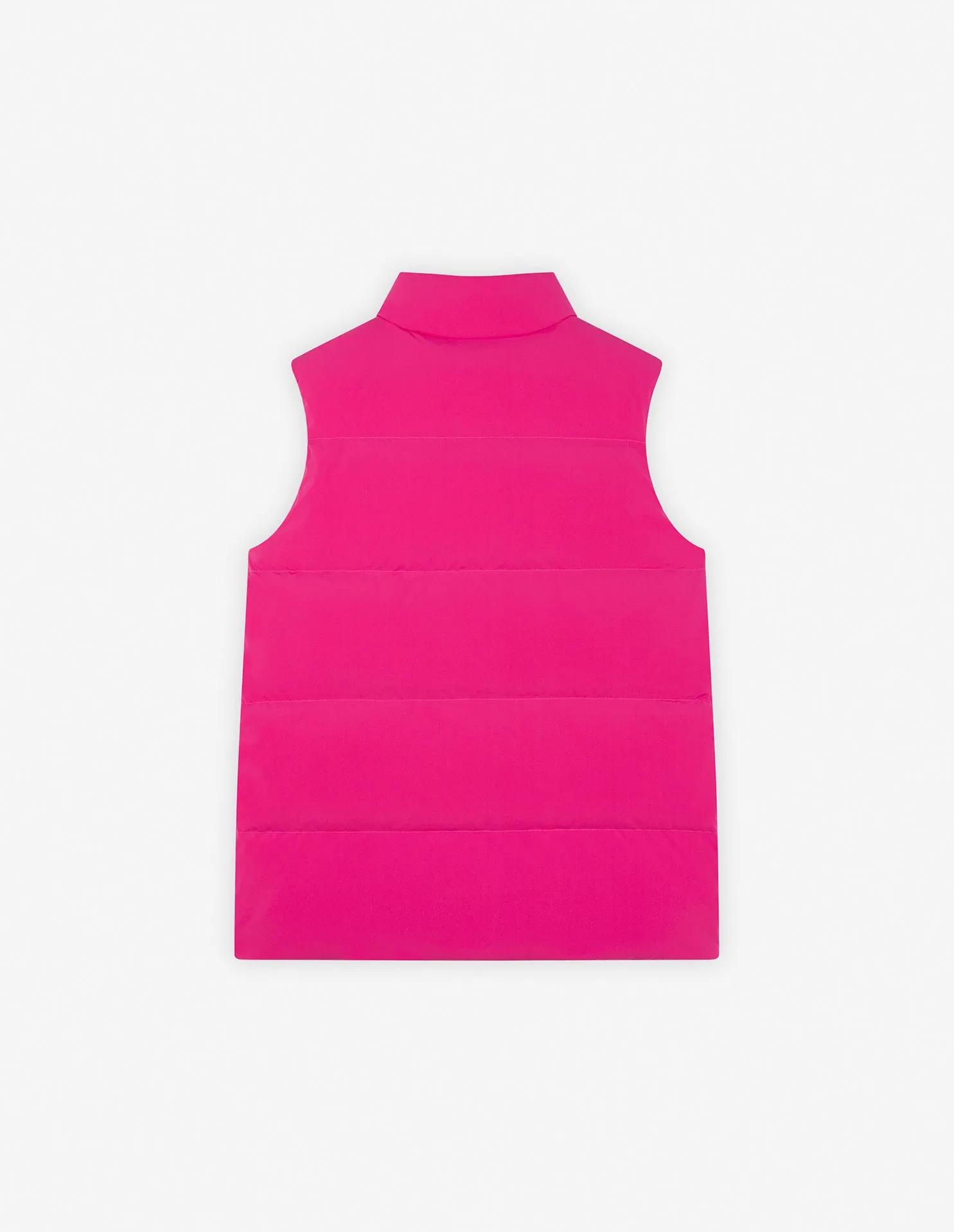 LONG SLEEVELESS PUFFER VEST