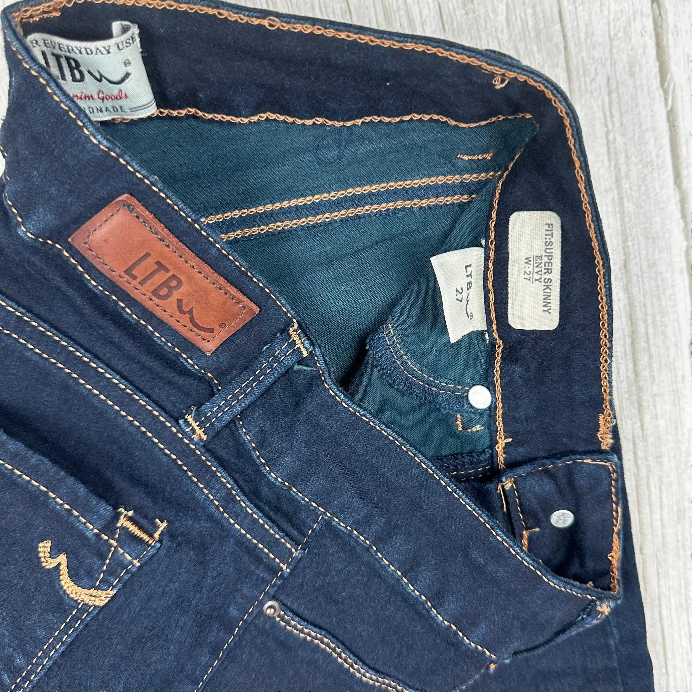 LTB Ladies 'Envy' Super Skinny Fit Jeans -Size 27