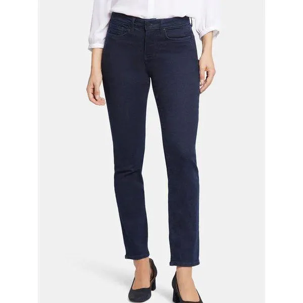 NWT - NYDJ 'Sheri Slim ' Ankle Jeans in Rinse Wash -Size  8US or 12 AU
