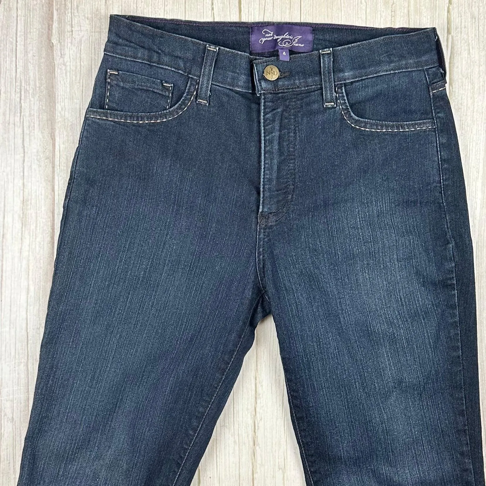 NYDJ - 'Lift & Tuck'  Bootflare Jeans -Size 4 US suit 8AU