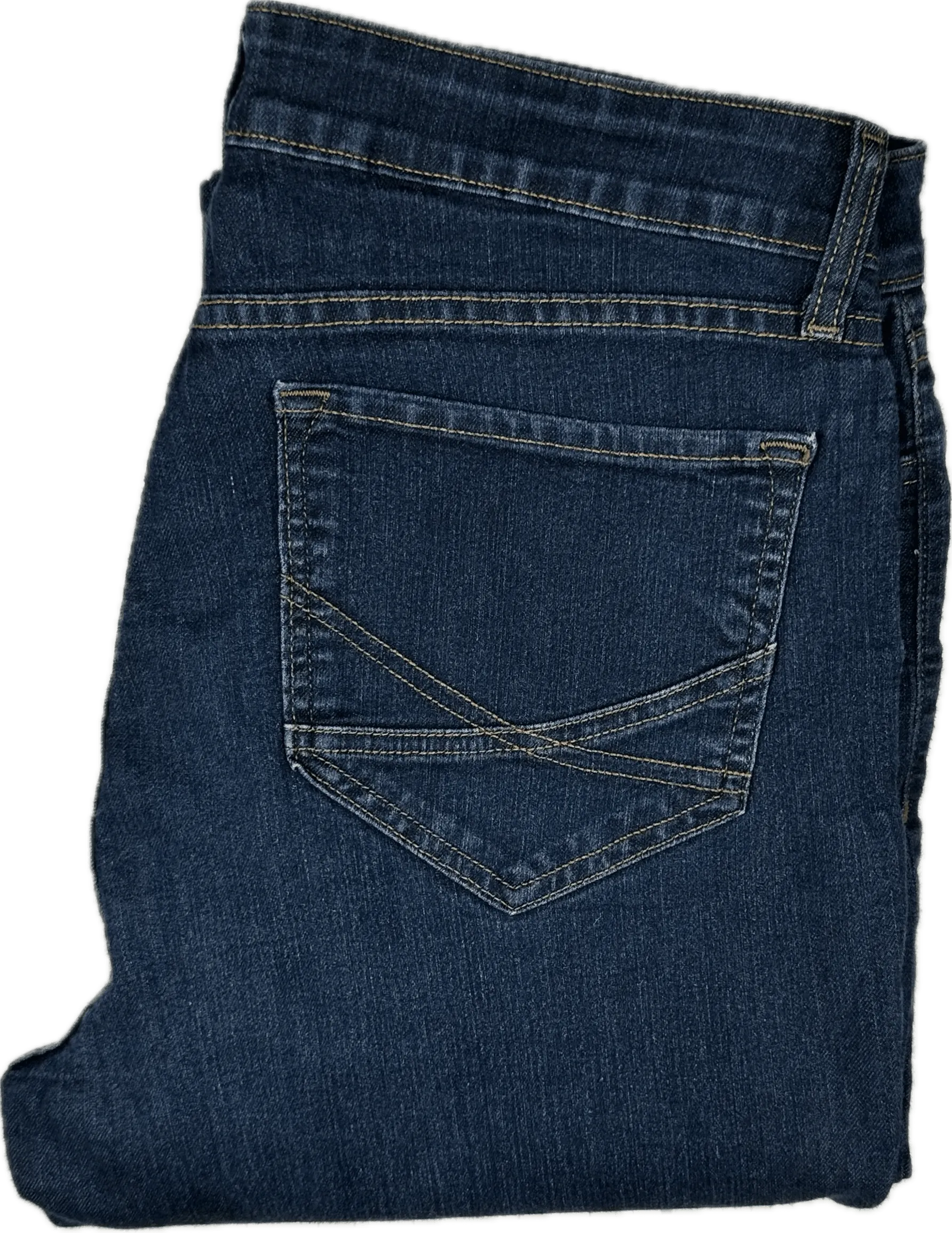 NYDJ 'Lift & Tuck' MARILYN Straight Leg Jeans -Size 14US suit 18AU