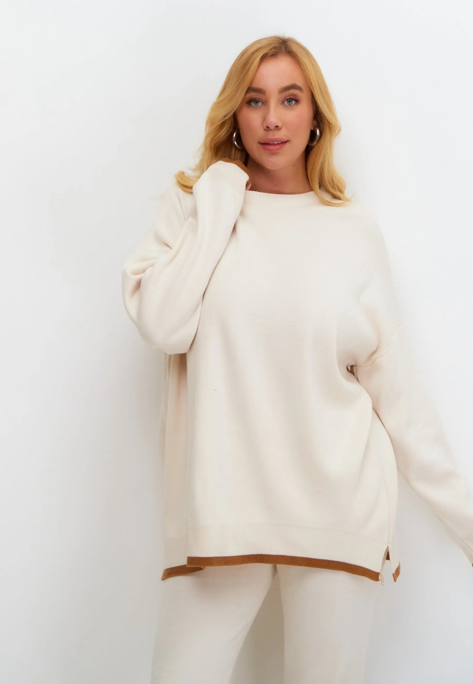 Oversized Jogger set - Beige