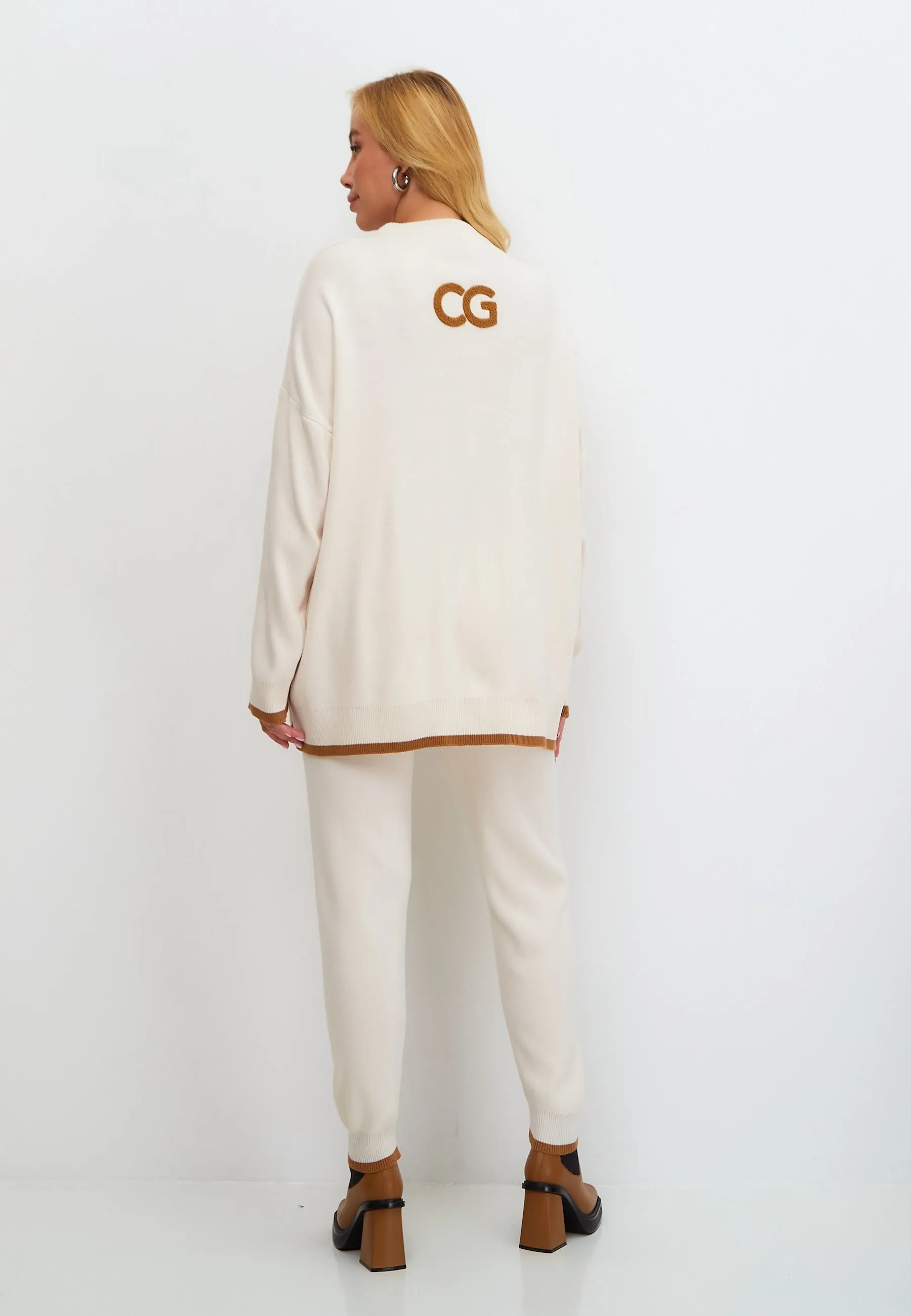 Oversized Jogger set - Beige