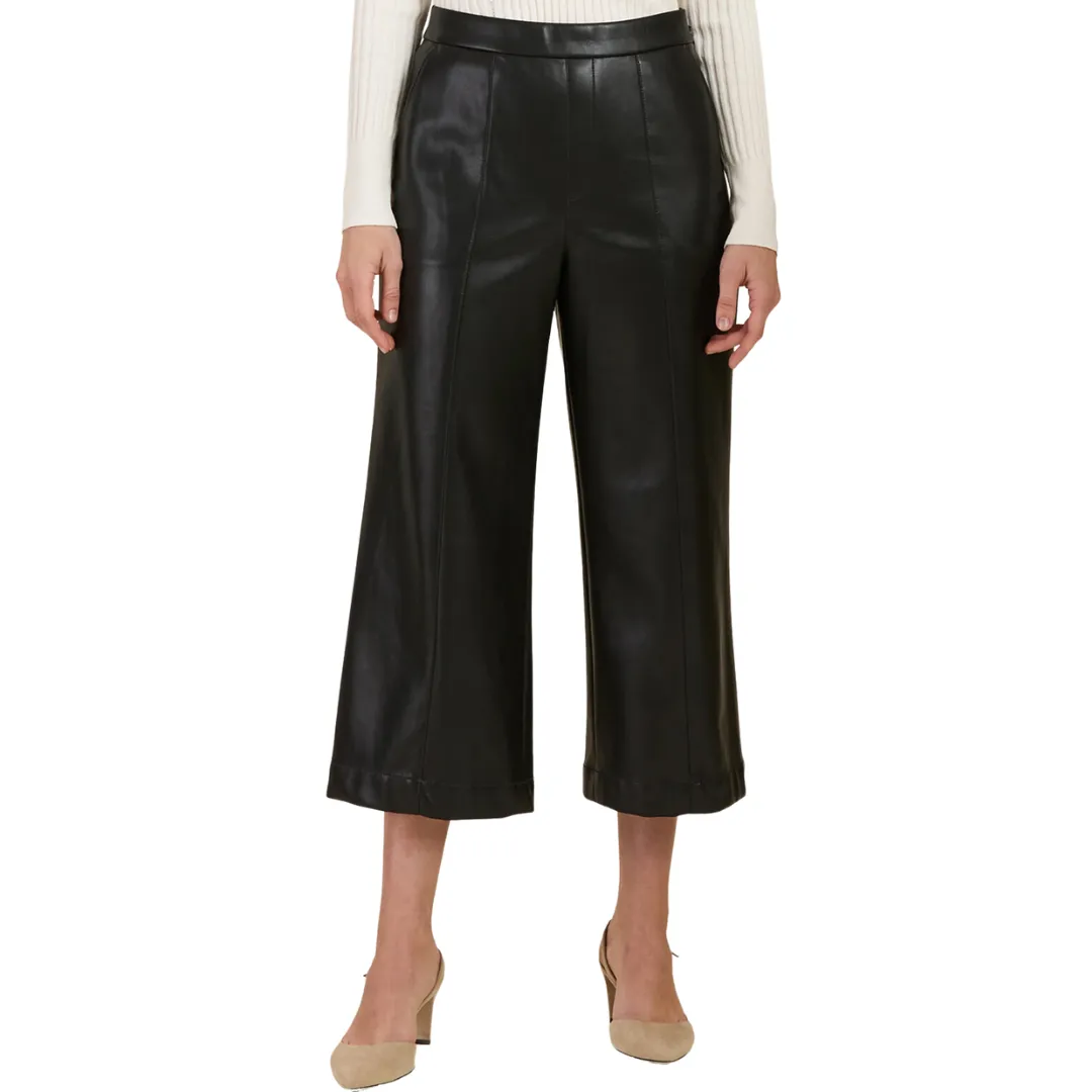 Payton Pleather Crop