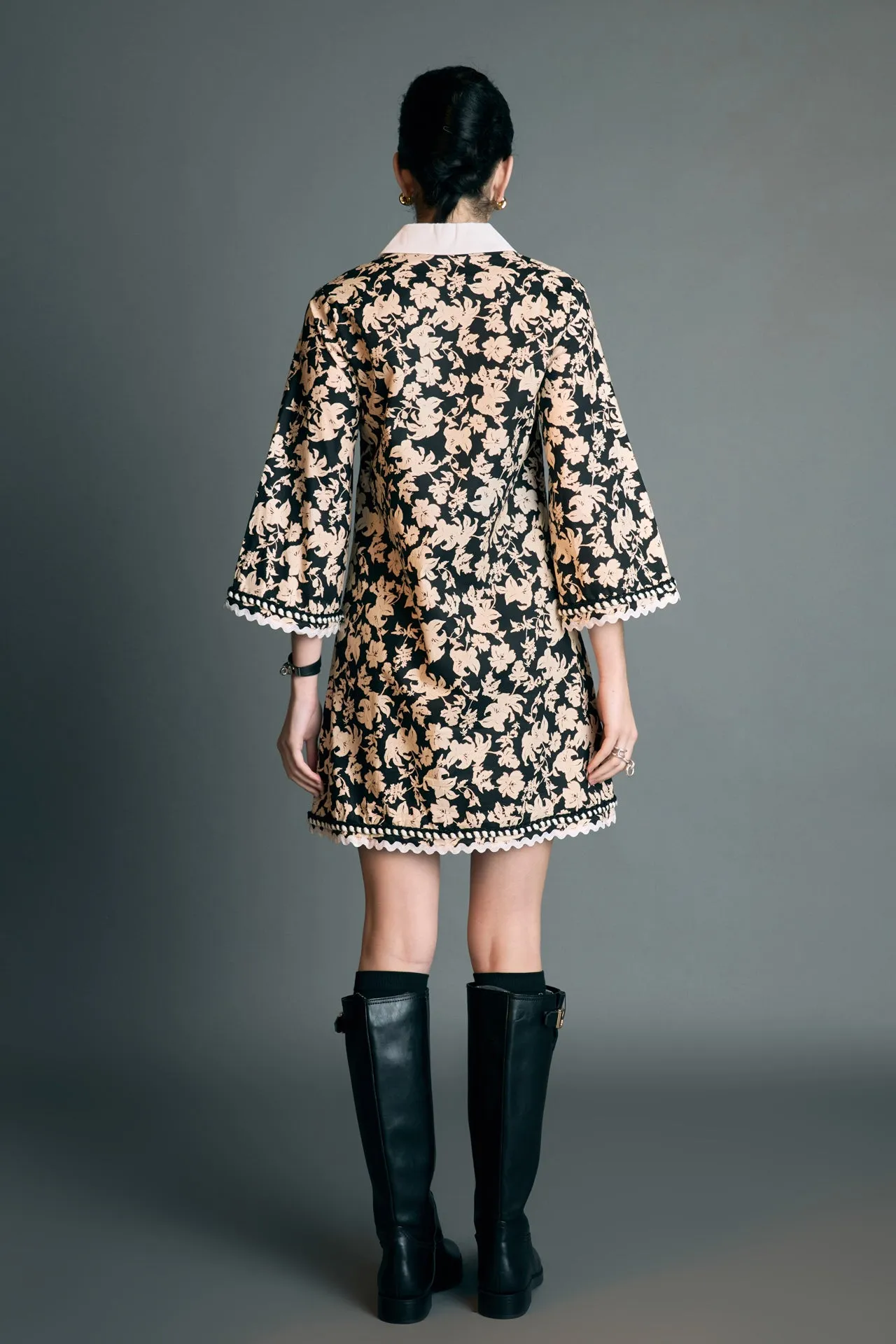 Printed Midi Dress