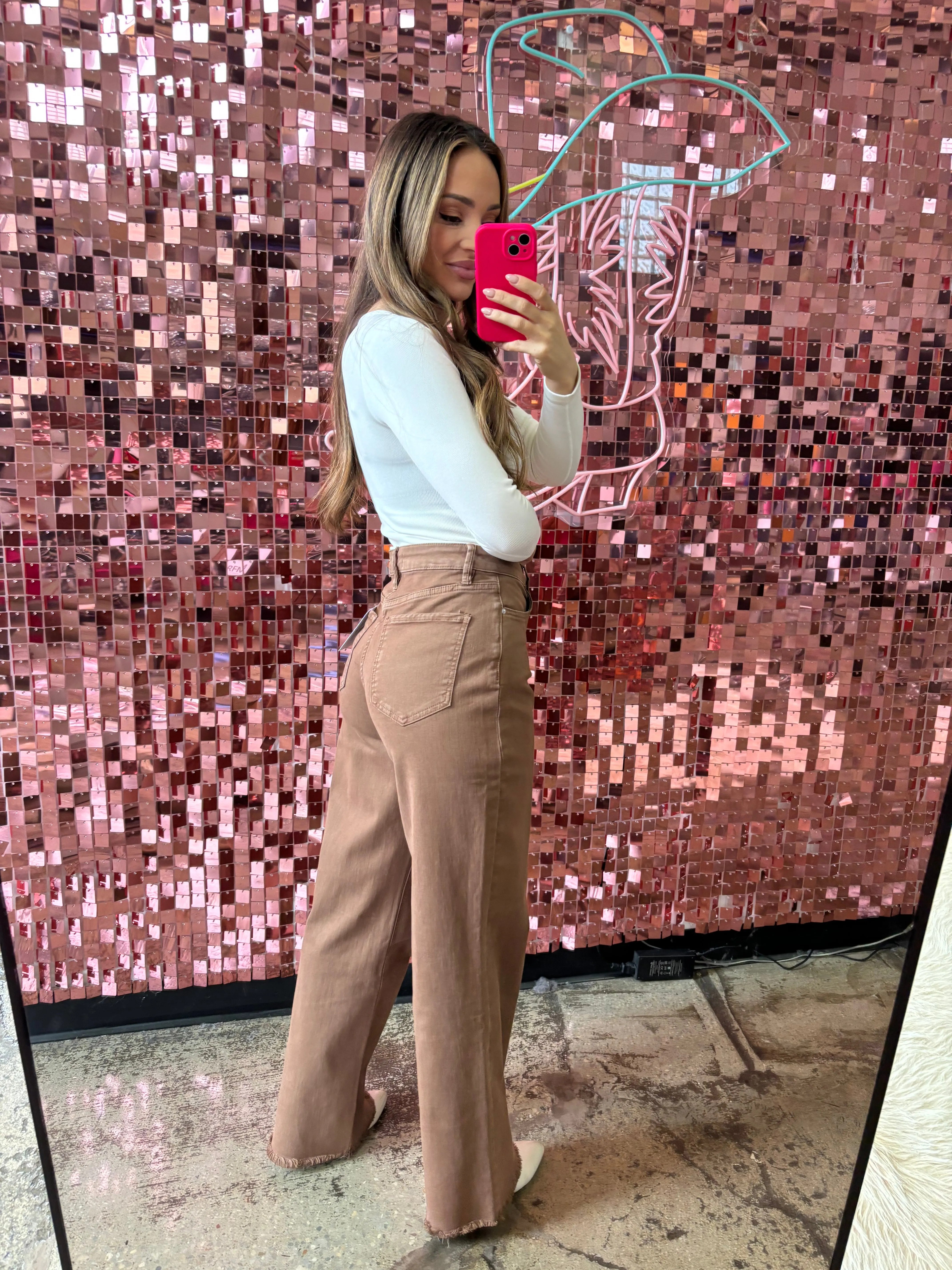 Raina RFM Wide Leg Jeans
