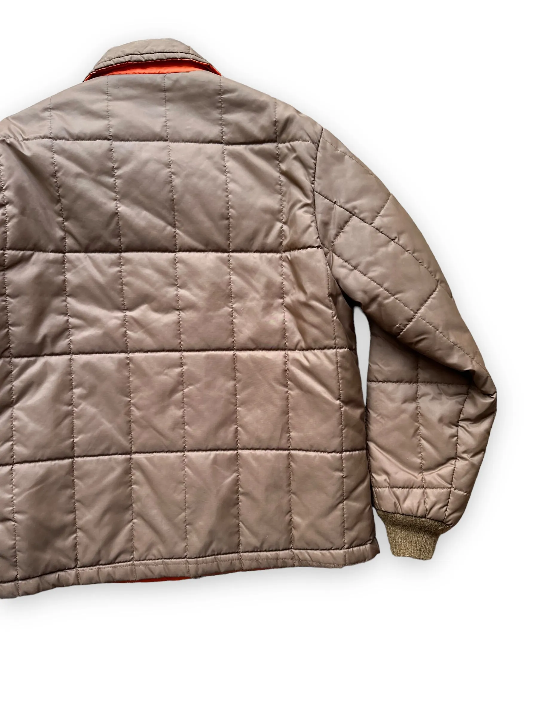 Vintage Reversible Puffer Jacket SZ L | Vintage Puffer Jacket Seattle | Barn Owl Vintage Seattle