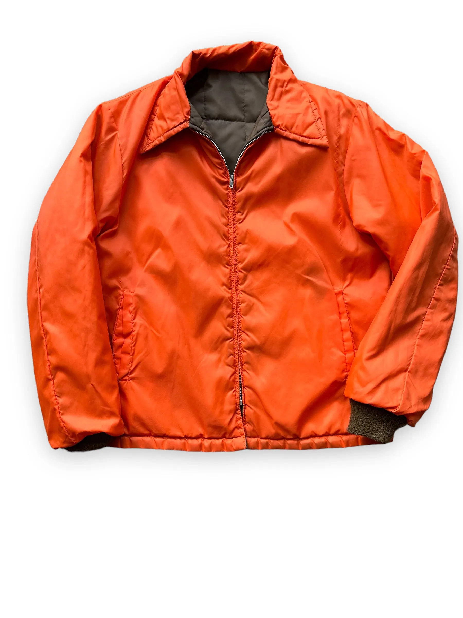 Vintage Reversible Puffer Jacket SZ L | Vintage Puffer Jacket Seattle | Barn Owl Vintage Seattle