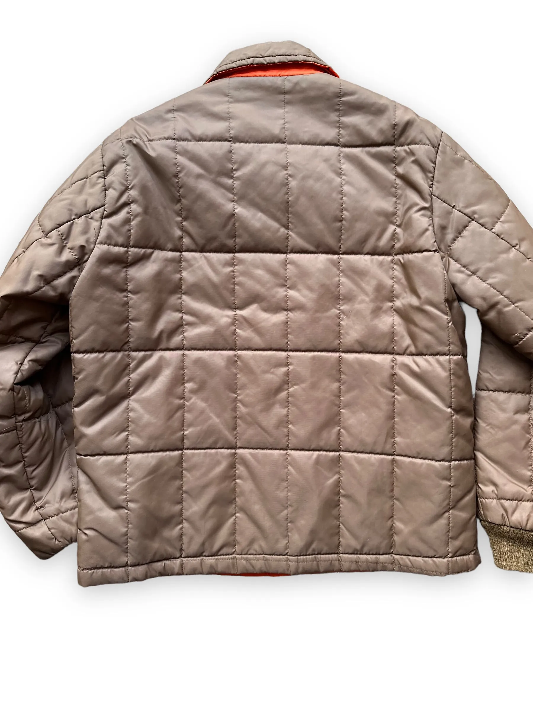 Vintage Reversible Puffer Jacket SZ L | Vintage Puffer Jacket Seattle | Barn Owl Vintage Seattle
